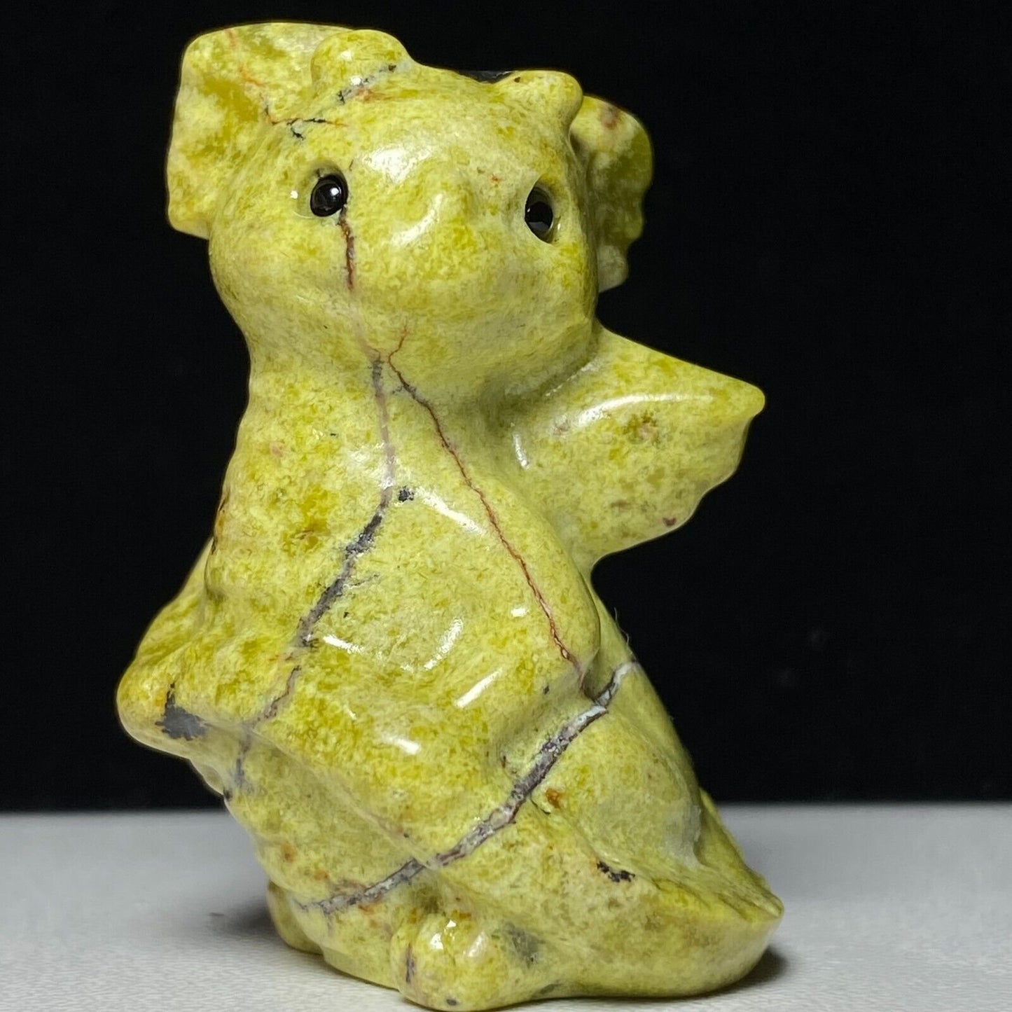 Common Stone Dragon Whelp, 40mm Tall, 32g (Yellow)