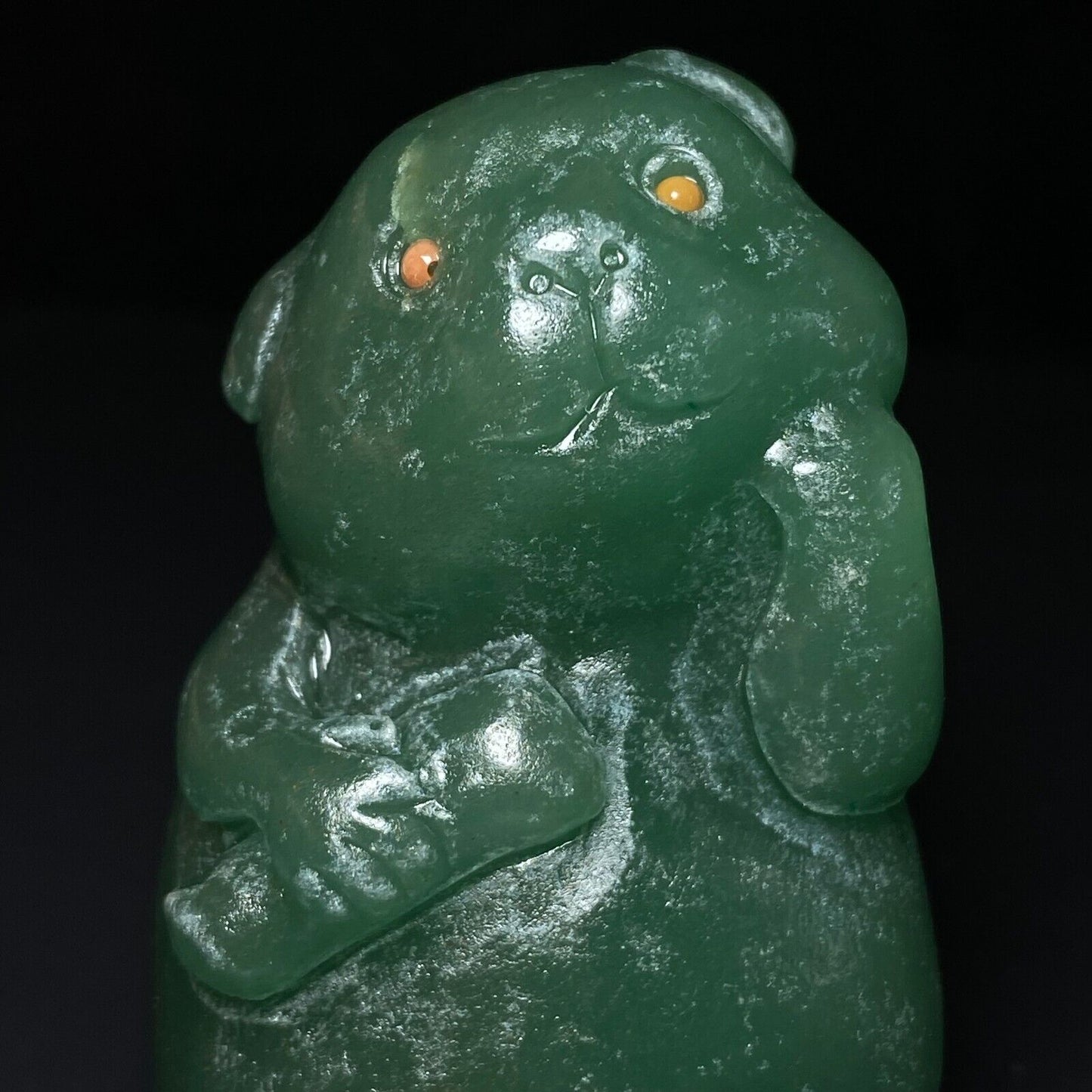 Rare Stone Hamster, 61mm Tall, 14g