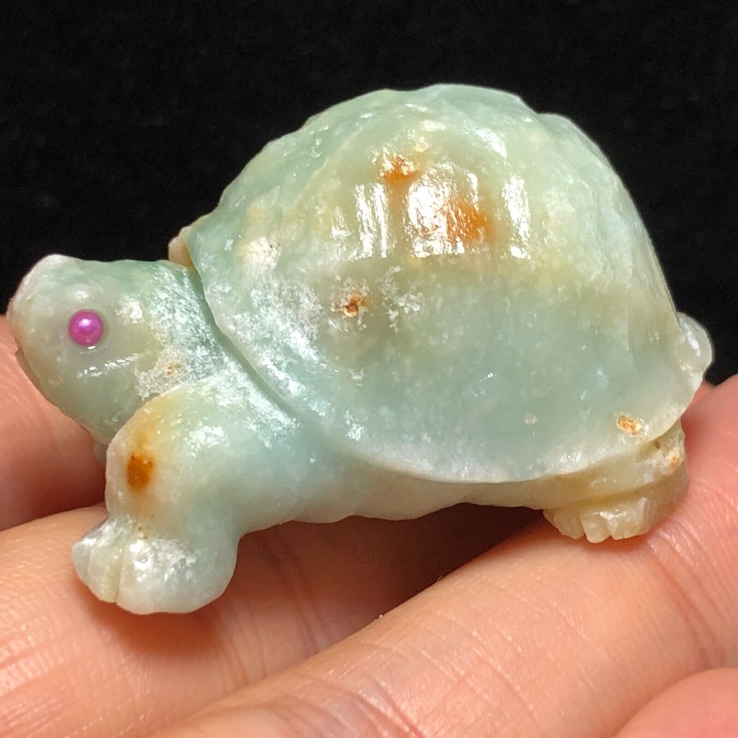 Unusual Amazonite Turtle, 24mm Tall, 34g