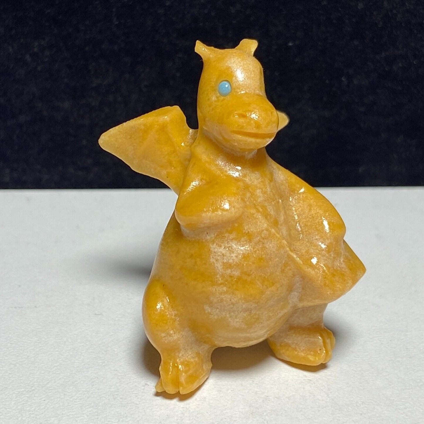 Common Calcite Dragon, 42mm Tall, 25g (Yellow)