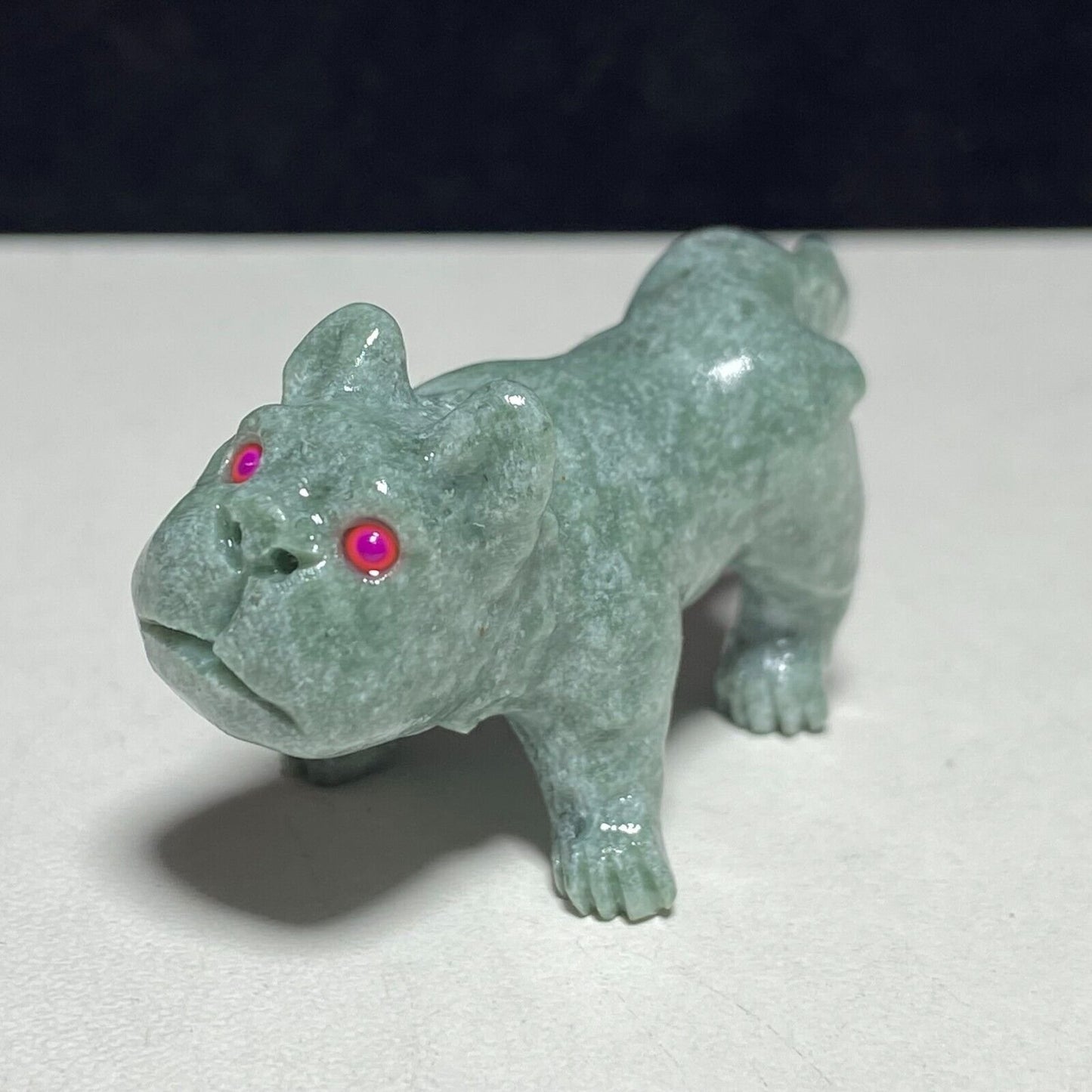 Common Stone Dog, 27mm Tall, 16g (Green)