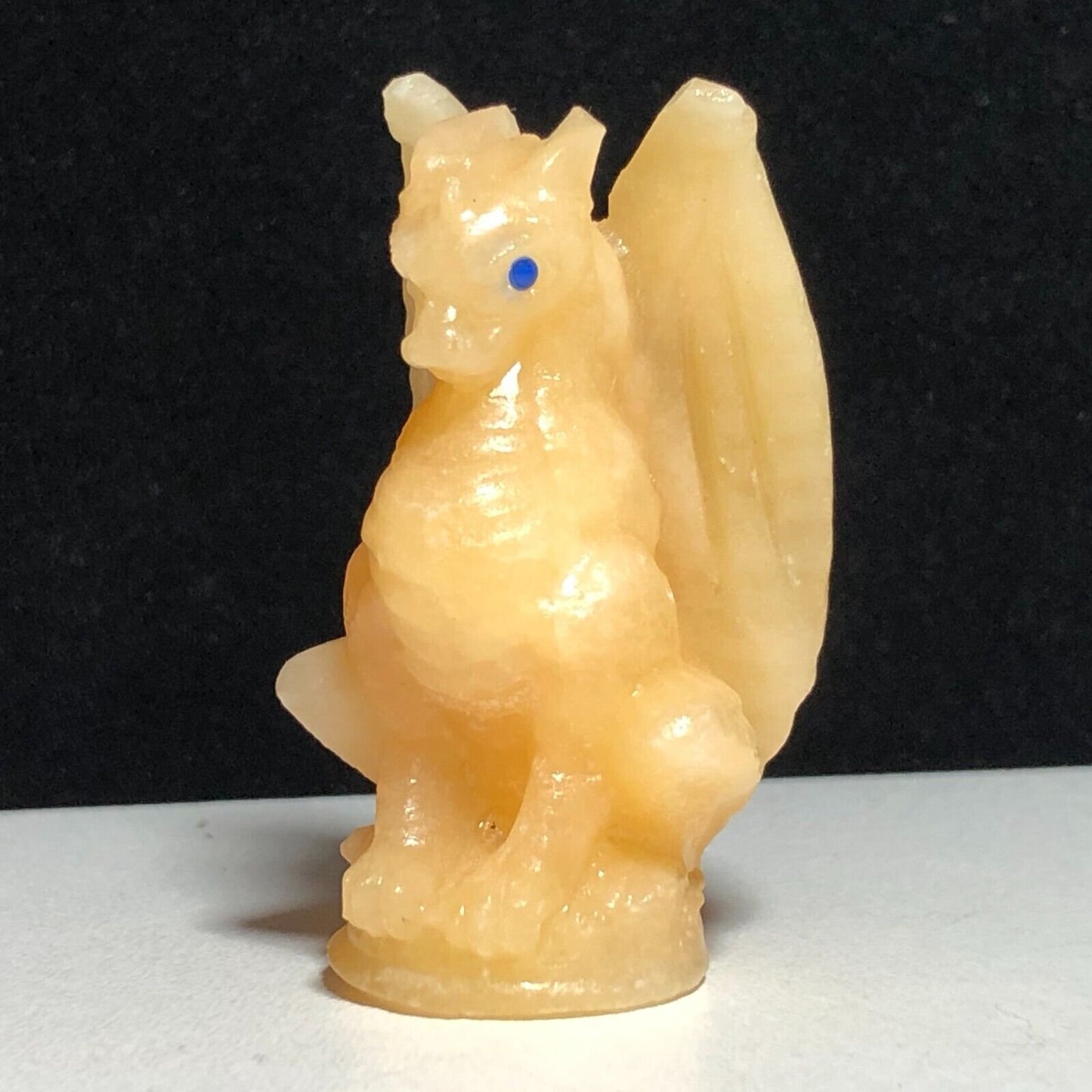 Common Stone Dragon, 51mm Tall, 36g (Yellow)
