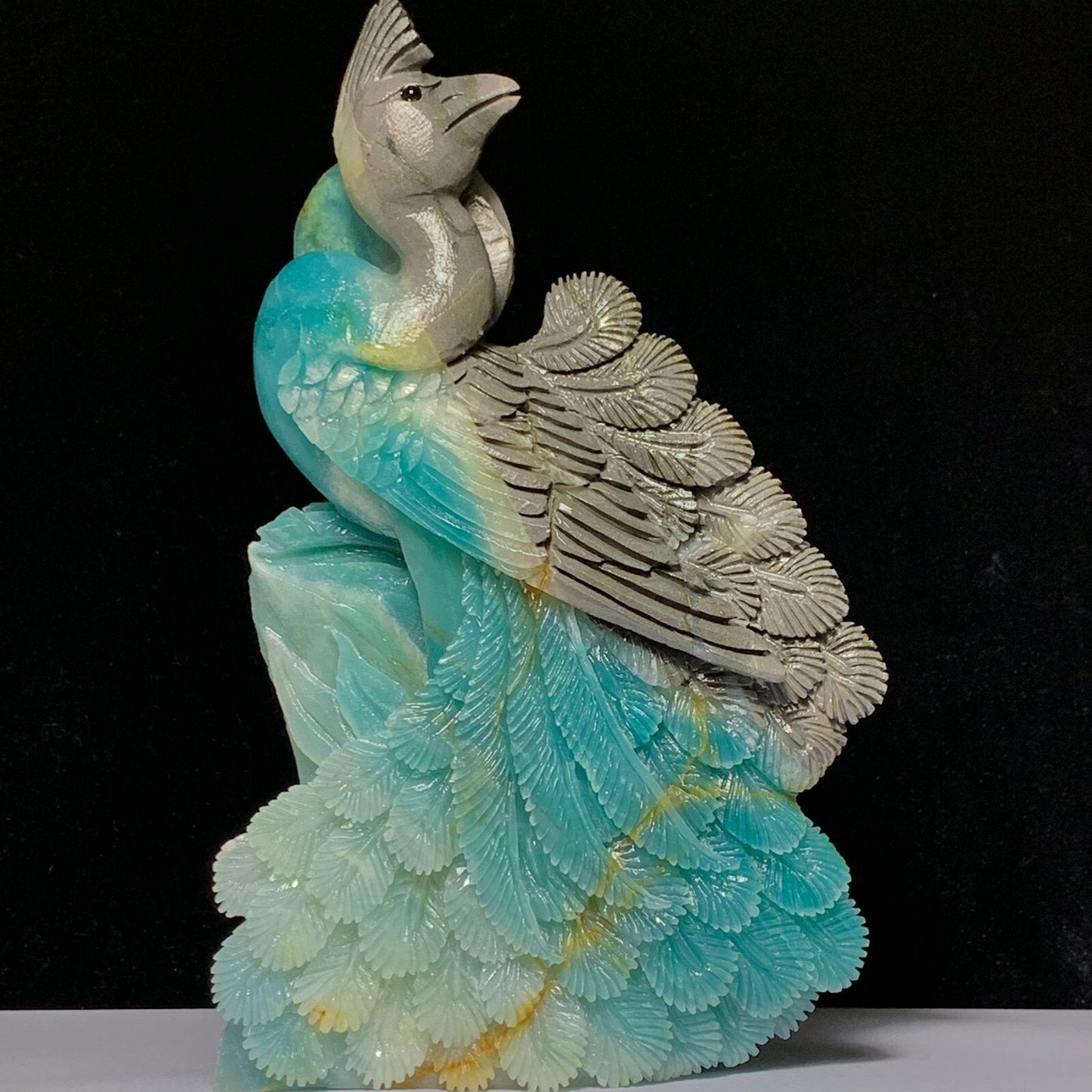 Amazonite Peacock, 0g