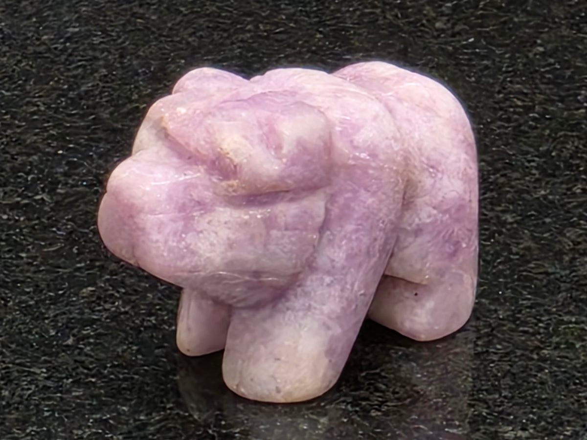 Common Unknown Bear, 27mm Tall, 34g (Pink, Purple)