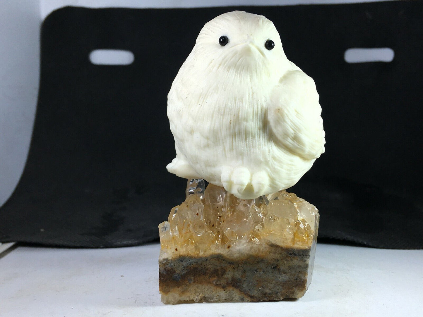 Rare Vegetable Ivory Chick, 43mm Tall, 145g (White)