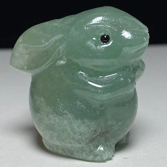 Rare Stone Rabbit, 35mm Tall, 35g (Reen, Black)