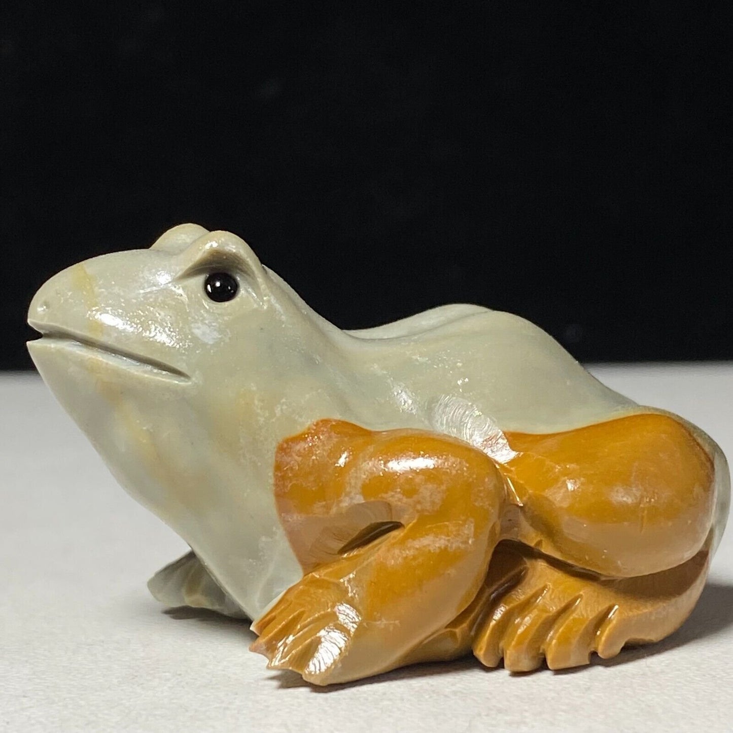 Unusual DuoStone Big Frog, 30mm Tall, 70g