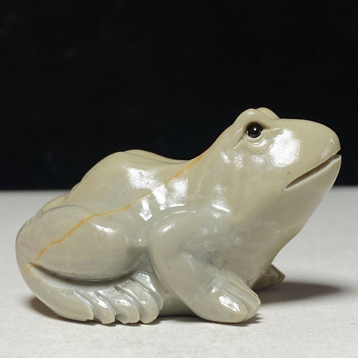 Common DuoStone Big Frog, 30mm Tall, 70g (Gray)