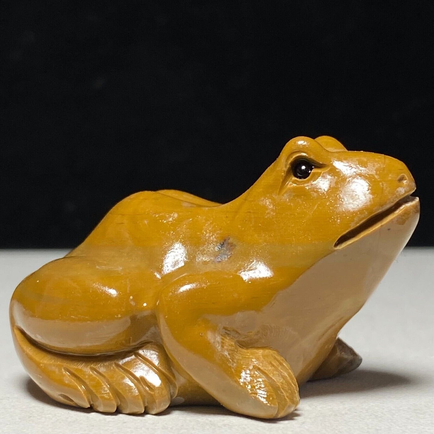 Common DuoStone Big Frog, 30mm Tall, 70g (Yellow)