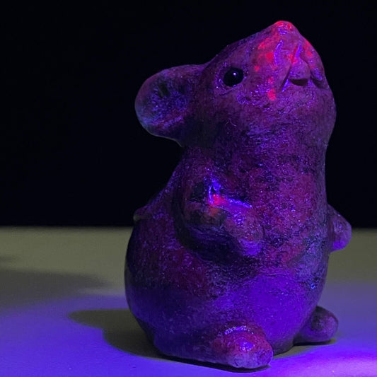 Rare Anyolite Mouse, 42mm Tall, 51g