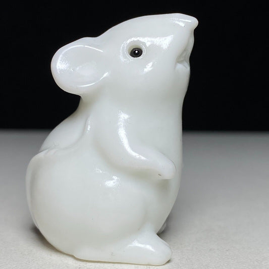 Common Stone Mouse, 42mm Tall, 51g (White)