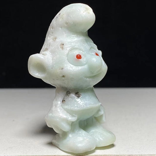 Rare Amazonite Smurf, 61mm Tall, 60g