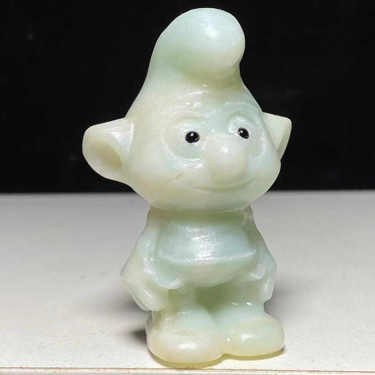 Rare Amazonite Smurf, 61mm Tall, 60g