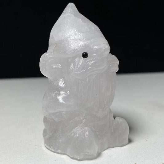 Rare Quartz Gnome with Solid Crystals, 61mm Tall, 71g