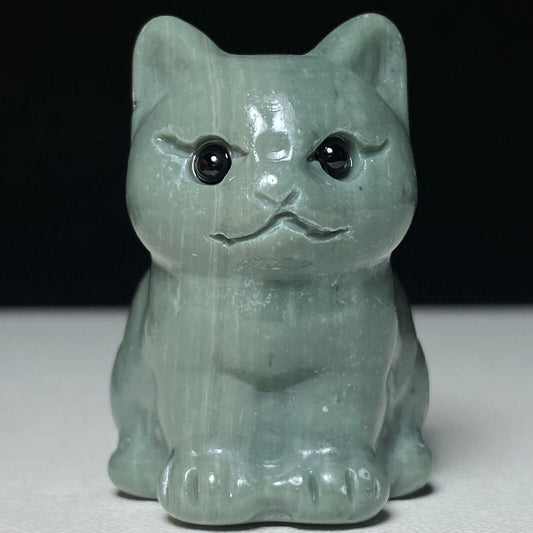 Common Serpentine Front Cat, 38mm Tall, 30g (Green)