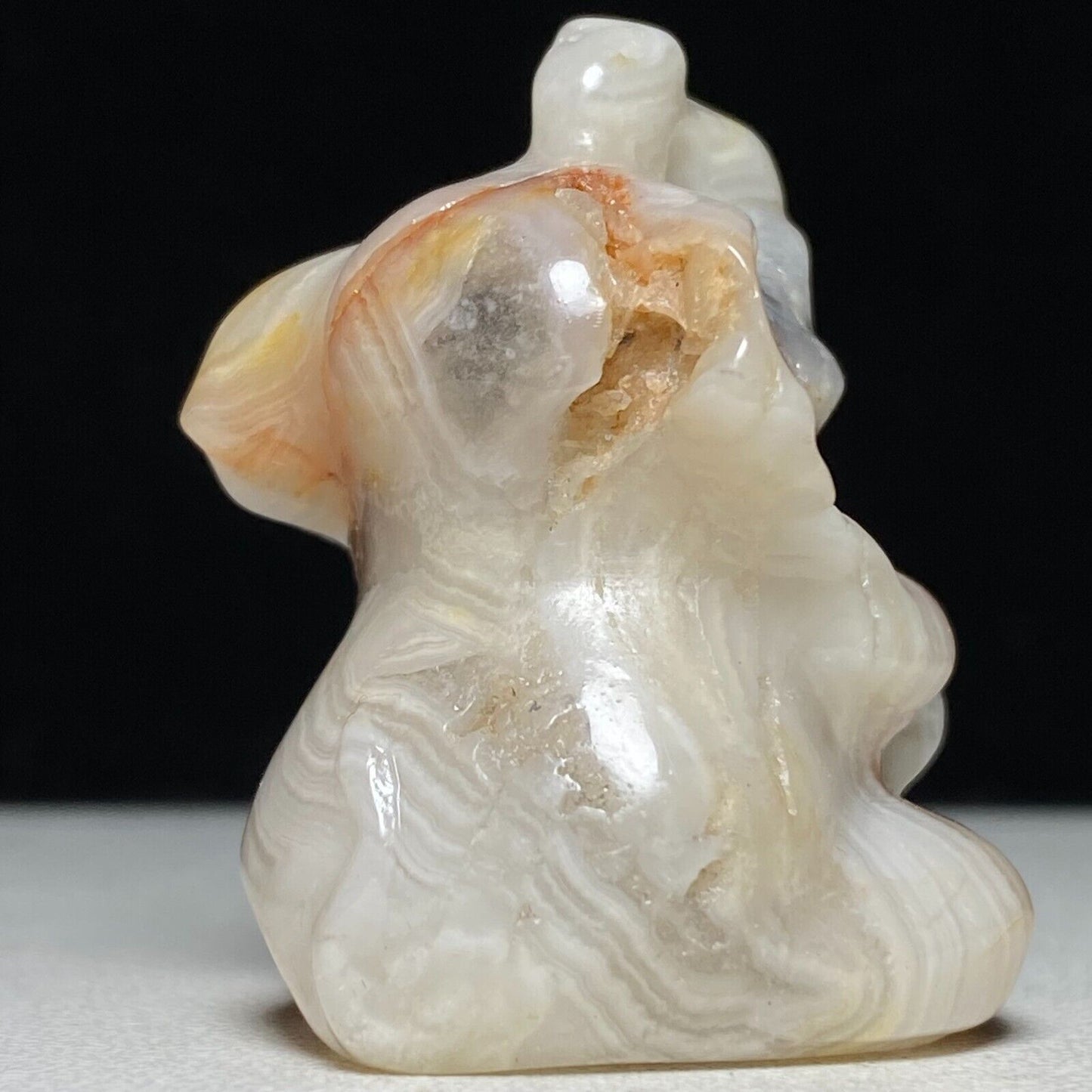 Rare Stone Elephant, 35mm Tall, 30g