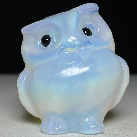 Rare Opalite Owl, 34mm Tall, 34g