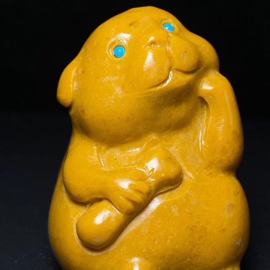 Unusual Stone Hamster, 61mm Tall, 14g