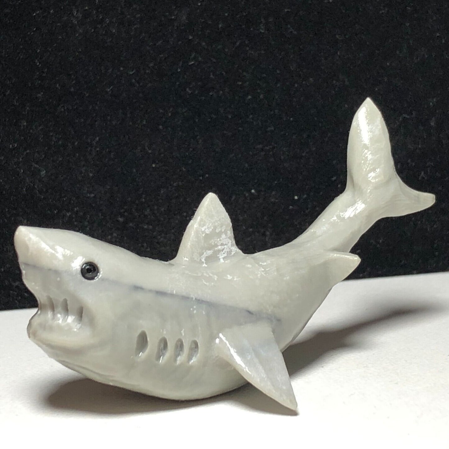 Rare Stone Shark, 23mm Tall, 24g (Gray)