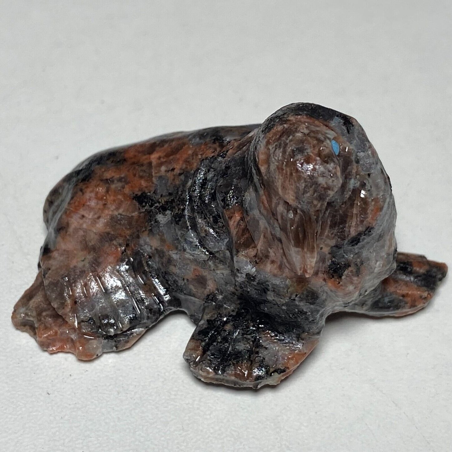 Rare Garnet in Astrophyllite Walrus, 30mm Tall, 36g