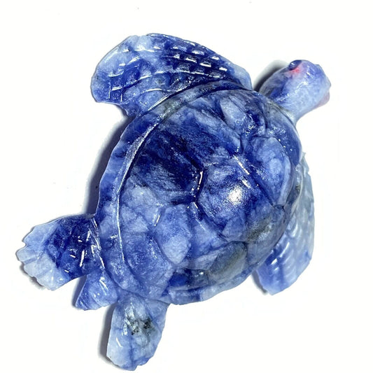 Rare Sodalite Sea Turtle, 18mm Tall, 21g