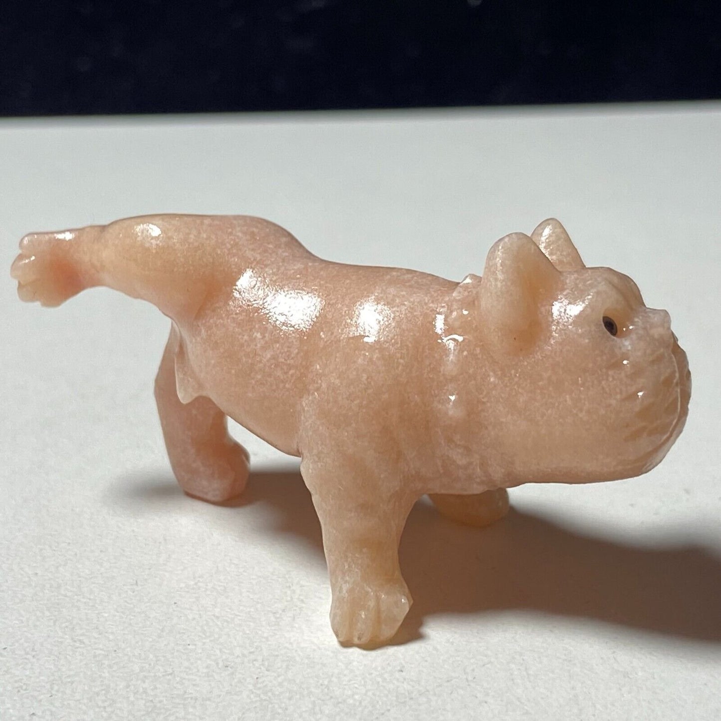 Rare Sun Stone Dog, 30mm Tall, 17g