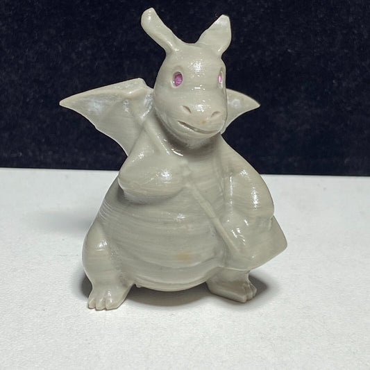Unusual Jasper Dragon, 42mm Tall, 25g (Gray)