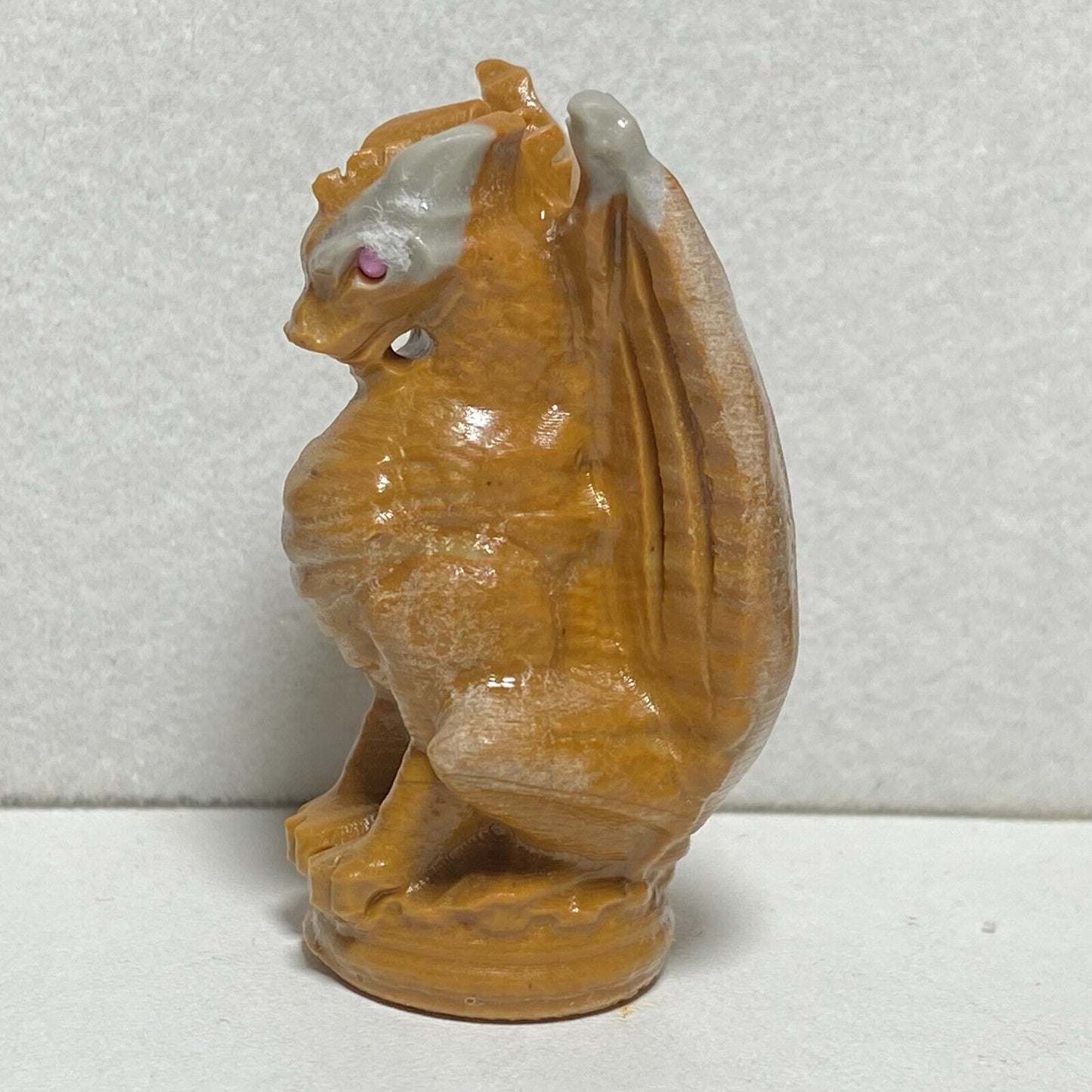 Common Jasper Dragon, 50mm Tall, 36g (Orange, Brown, Gray)