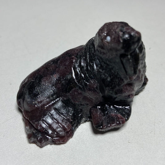 Rare Garnet in Astrophyllite Walrus, 32mm Tall, 37g