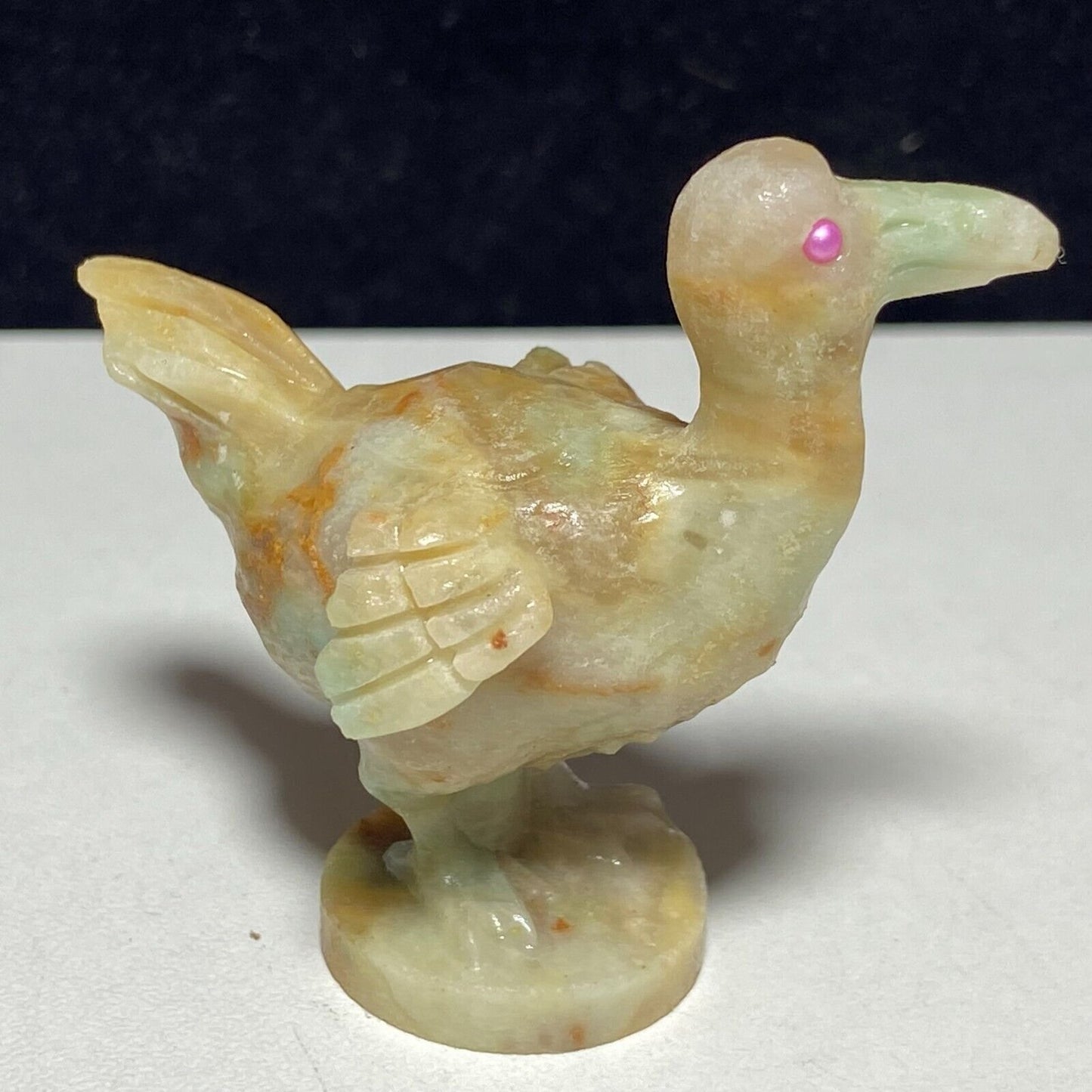 Unusual Amazonite Dodo, 48mm Tall, 30g