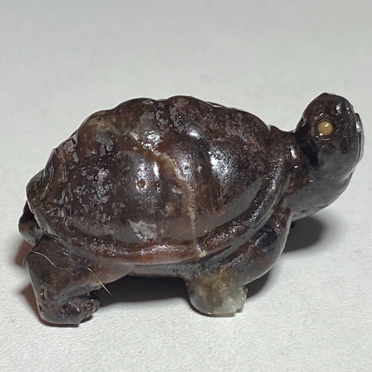 Rare Stone Turtle, 25mm Tall, 23g