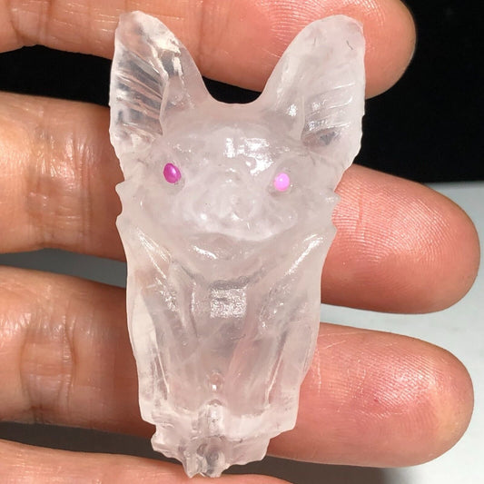 Rare Quartz Bat, 54mm Tall, 25g